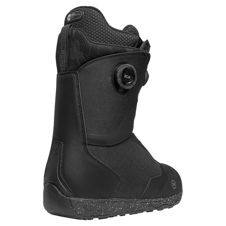Black Nidecker Rift Snowboard Boots