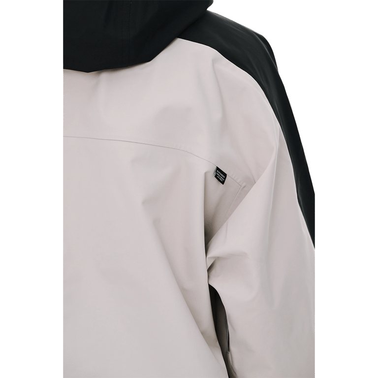 Asymmetric 3L Seam Sealing Hooded Shell Snowboard Jacket