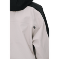 Asymmetric 3L Seam Sealing Hooded Shell Snowboard Jacket