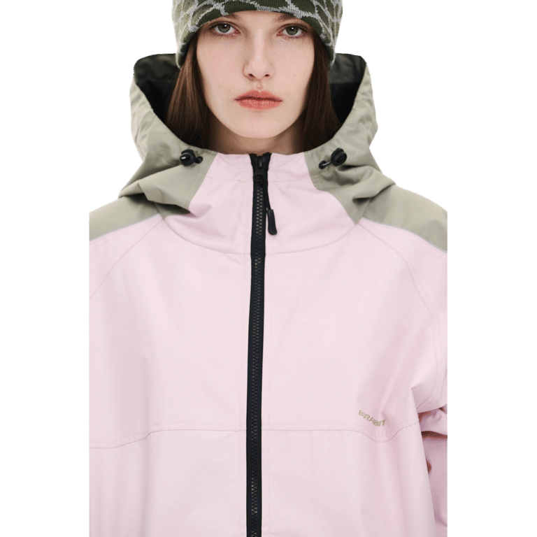 Light Weight Reflective Line Hooded Snowboard Jacket