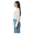 Focus Seersucker Long Sleeve Top - Womens