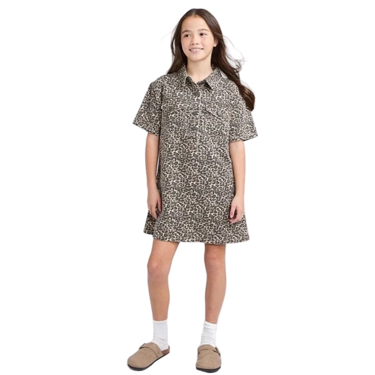 Holly Leopard Dress - Kids