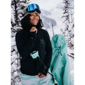 AK Helium Grid Quarter-Zip Fleece - Womens