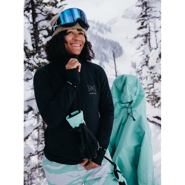 AK Helium Grid Quarter-Zip Fleece - Womens