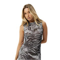 Silver Lining Sheer Dress - Womens