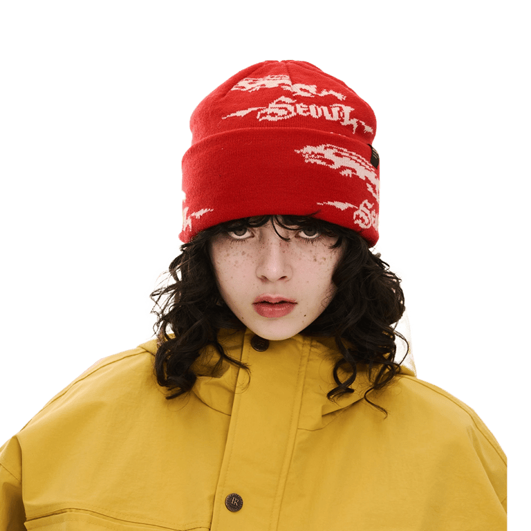 Rabbit Pattern Beanie