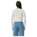 Focus Seersucker Long Sleeve Top - Womens