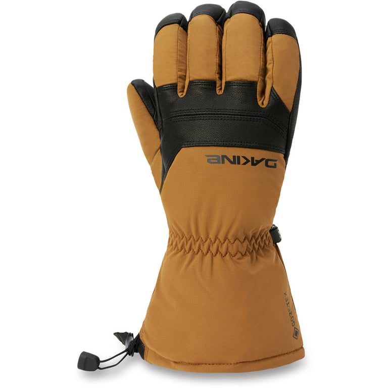 Main view of the Dakine Excursion Gore-Tex Gloves in Rubber colourway, mens/unisex's model