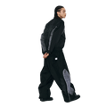 Light Weight Reflective Line Super Wide Jogger Snowboard Pants