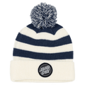 Reverse Dot Patch Bobble Beanie - Kids