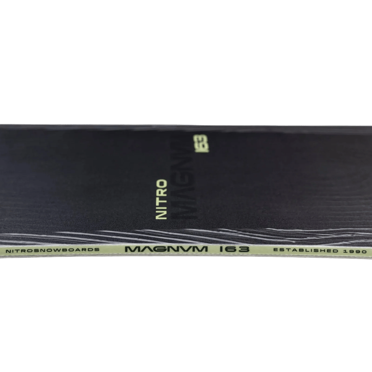 Nitro 2027 Magnum Snowboard sidewall close up