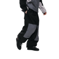 Dual Tone Super Wide Jogger Snowboard Pants