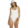 Terry Rib Square Tanker 1Pc Swimsuit - Womens