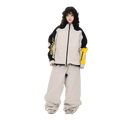 Asymmetric 3L Seam Sealing Hooded Shell Snowboard Jacket