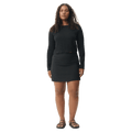 Focus Seersucker Long Sleeve Top - Womens