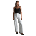 94 Wide Western White Jean - Womens