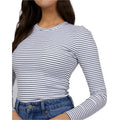 Eve Rib Stripe Long Sleeve - Womens