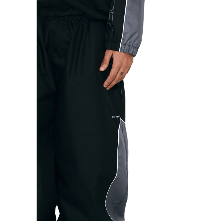 Light Weight Reflective Line Super Wide Jogger Snowboard Pants