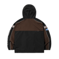 Patched Utility Hooded Snowboard Jacket