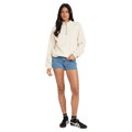 1/4 Zip Sweatshirt - Womens