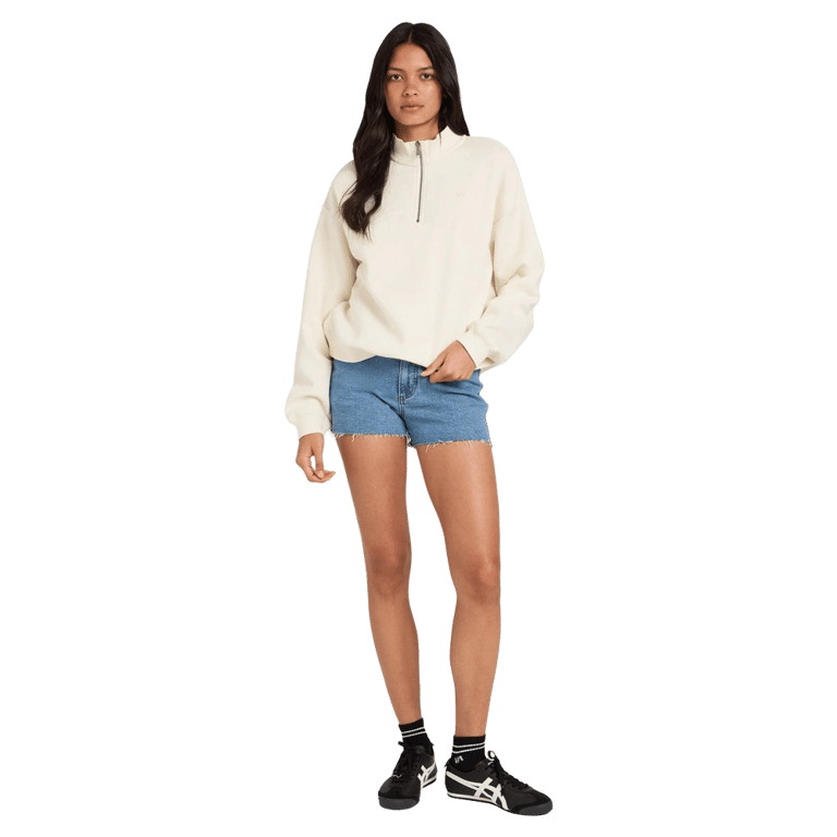1/4 Zip Sweatshirt - Womens