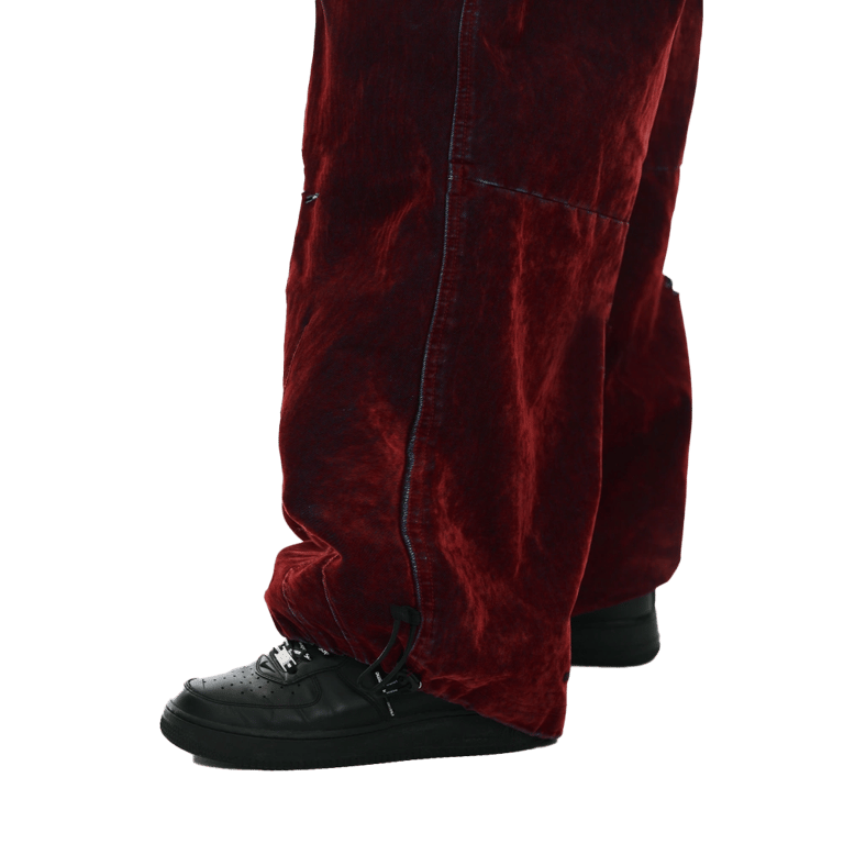 DSXBS Super Wide Pintuck Wax Real Denim Snowboard Pants
