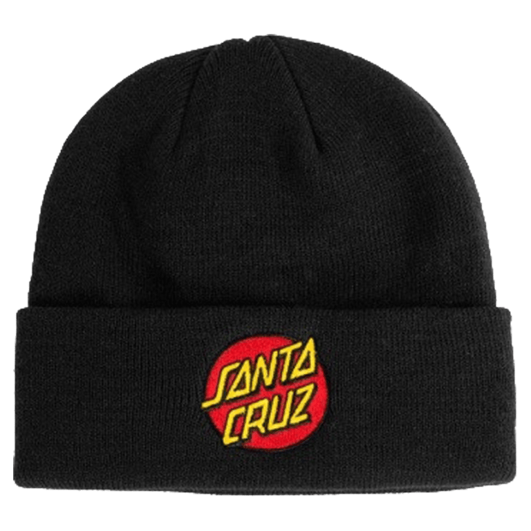 Classic Dot Patch Beanie