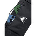 Pocket view of the Burton Wheelie Gig Snowboard Bag, true black
