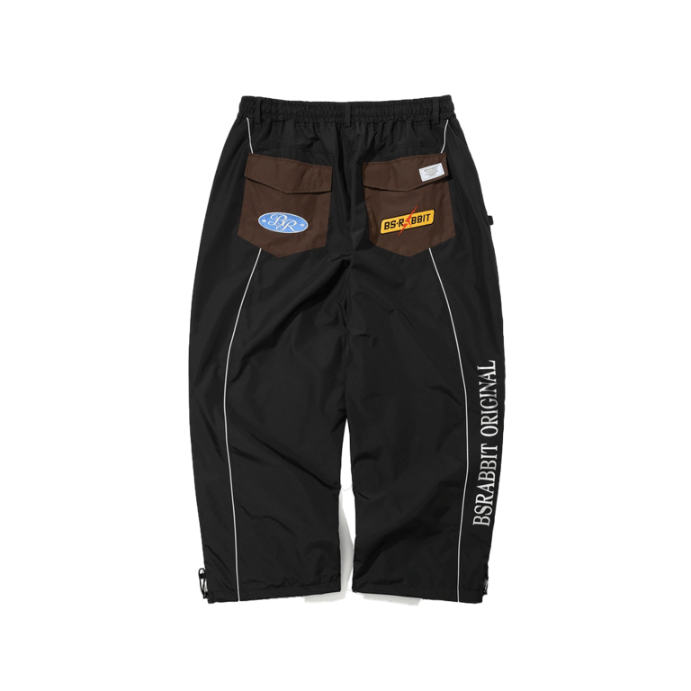 Patched Utility Super Wide Ventilation Snowboard Pants