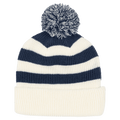 Reverse Dot Patch Bobble Beanie - Kids