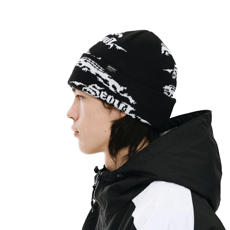 Rabbit Pattern Beanie