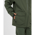 Pocket View of XTM Ridge Line Ski Jacket in colour Ivy