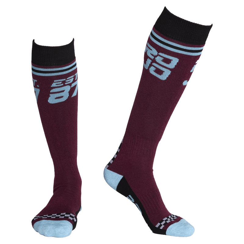 View of Rojo Rojo 87 Sock - Womens in Fig