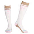 View of Rojo Rojo 87 Sock - Womens in Snow white