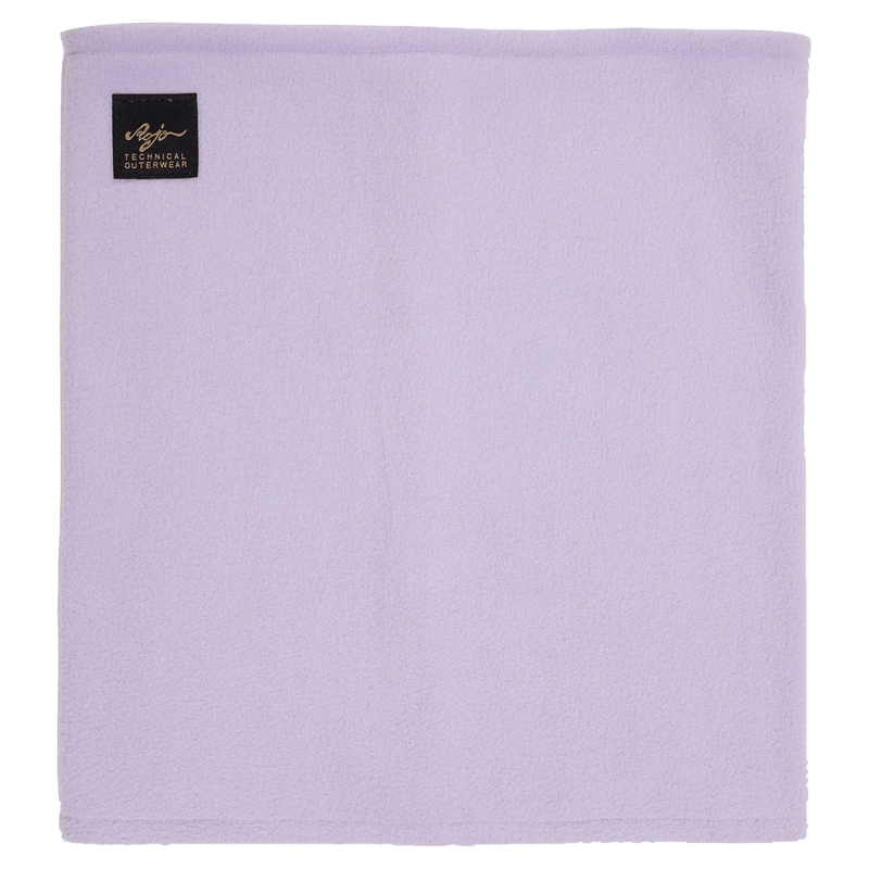 Front view of Rojo Rojo Tall Neck Warmer - Womens Lavender