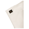 Side view of Rojo Rojo Tall Neck Warmer - Womens White Cap Grey