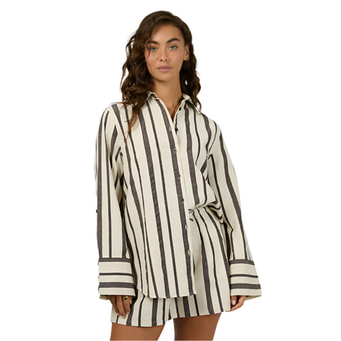 Rosa Stripe Shirt - Womens
