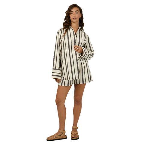 Rosa Stripe Shirt - Womens