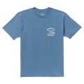 Main view of the RVCA Demo SS Tee, blue