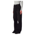 Side view of a women in Sailor Scoop Long Jeans in colour Black Rock