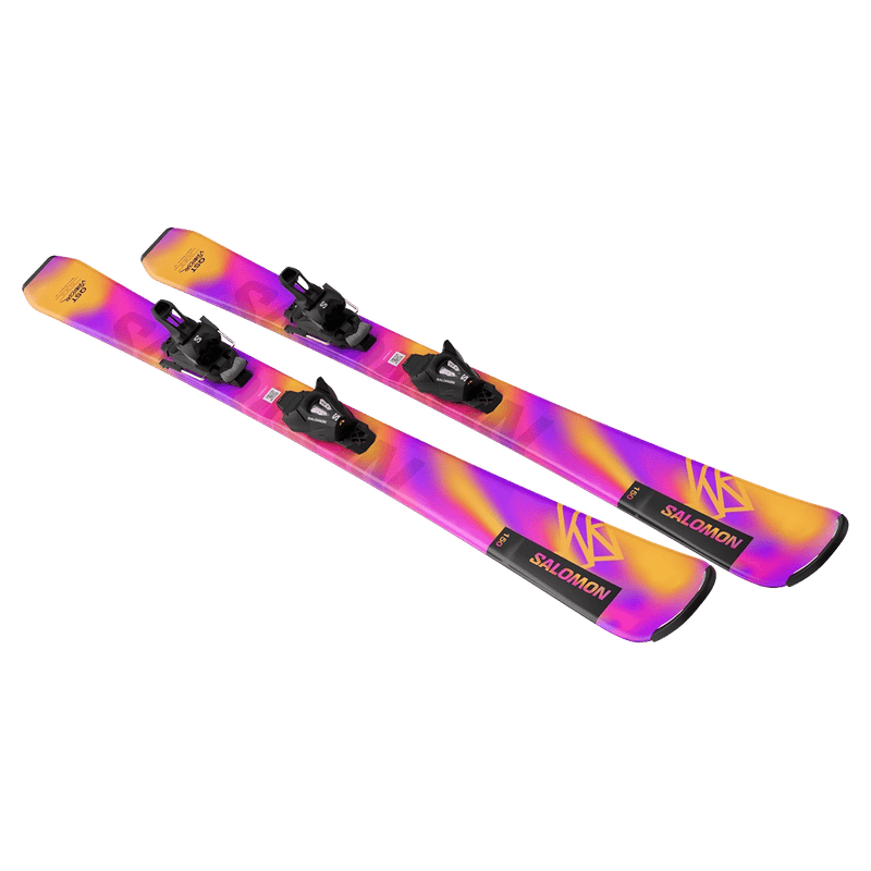 Edge view of Salomon 2026 LUX M Ski w/ Binding - Kids
