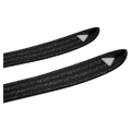 Tip view of the SALOMON Depart 02 Black Skis, 26/27 Unisex's model