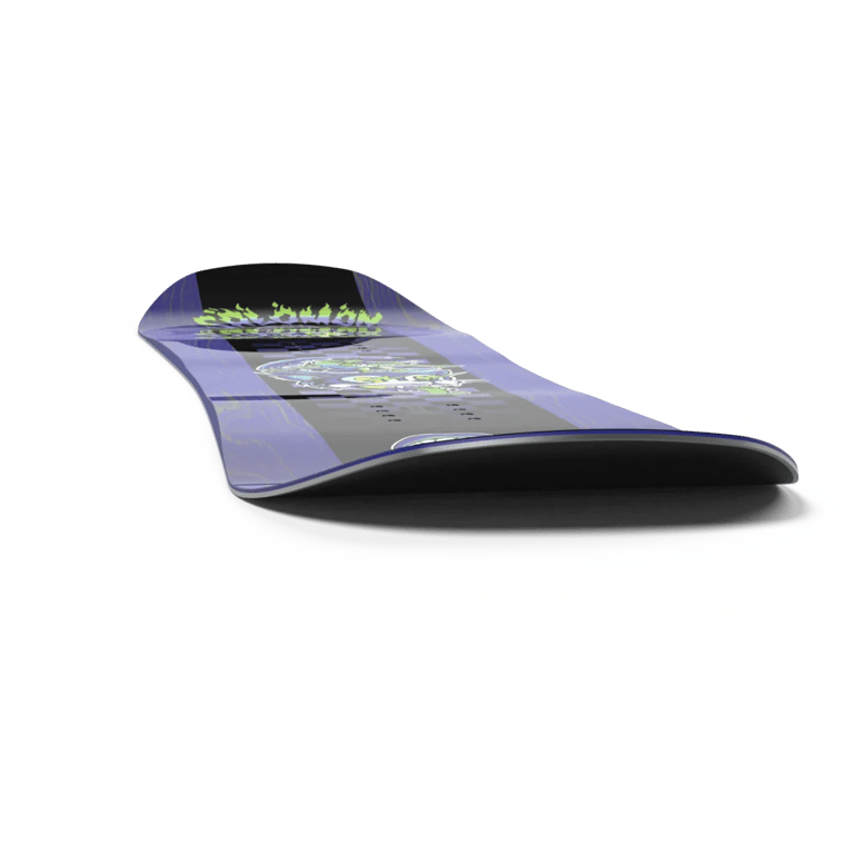 Camber view of the Salomon 2027 Grail Snowboard, kids model
