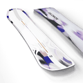 Camber view of the Salomon 2027 Rumble Fish Snowboard, Women model.
