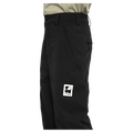 Close view of the Armada Brae 2L Pants in Black colourway, unisex's model