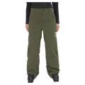 Front view of the Armada Brae 2L Pants in Olive colourway, unisex's model