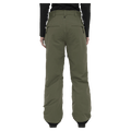 Back view of the Armada Brae 2L Pants in Olive colourway, unisex's model