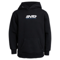 Main view of the St Goliath Challenger Hoodie in Washed Black colourway, kids's model