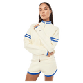 Main view of the PE NATION Odyssey Knit Cardigan Whisper White Jacket, 26/27 Womens's model