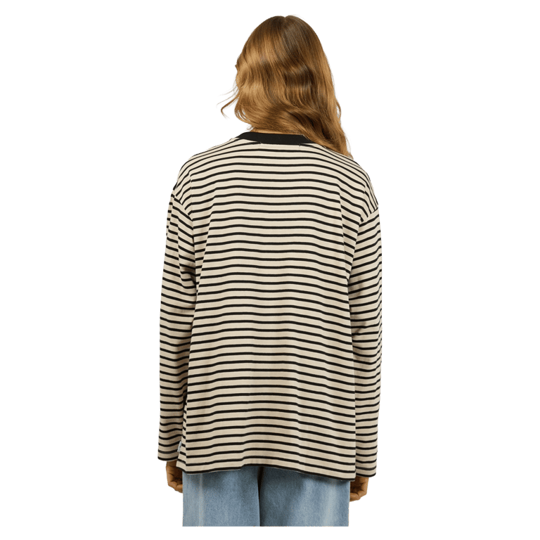 Foundation Stripe L/S Tee - Womens